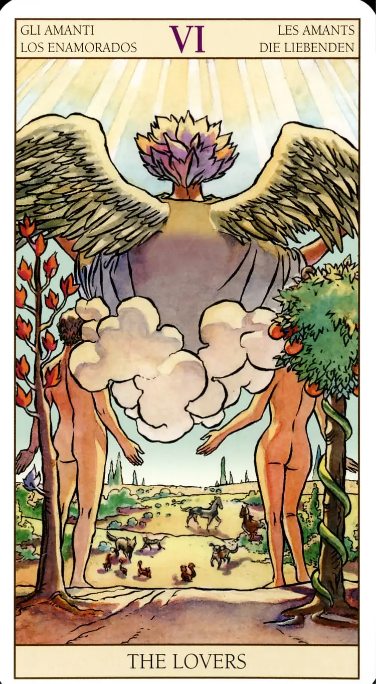 Carta da Semana - O Arcano VI Os Enamorados 2 Enamorados VI O arcano
