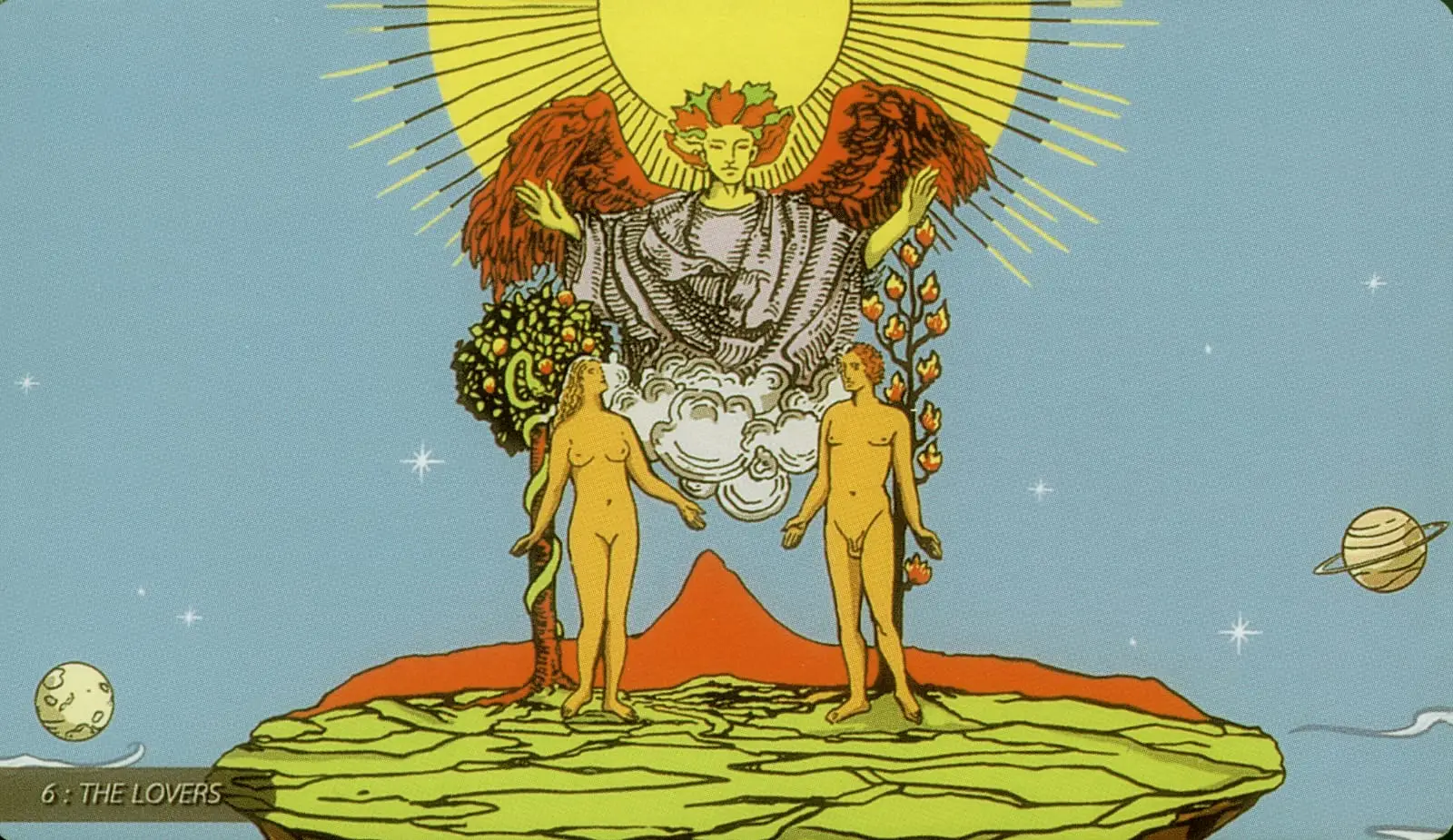 Carta da Semana – O Arcano VI Os Enamorados